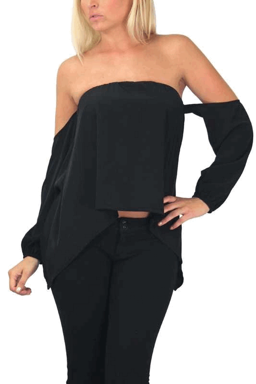 Off the Shoulder Peasant Top